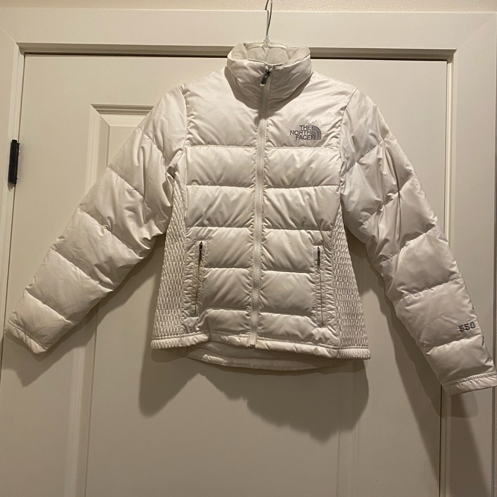 North Face Down Jacket Nwot Size-Xs White